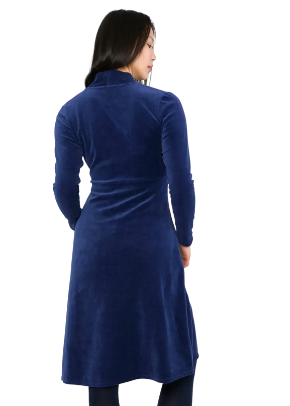 Aura Glamour Velours, bleu profonde indigo