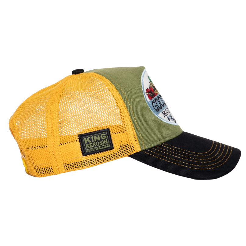 Good Luck, black/green/lemon