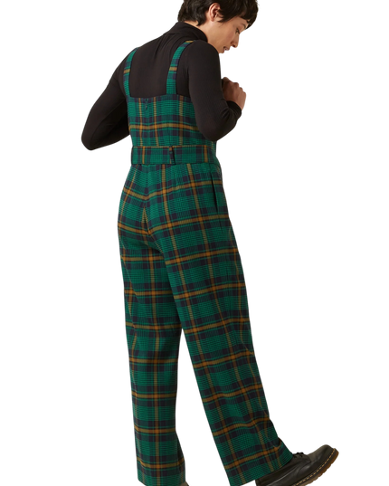 Ines Jumpsuit Leeds Check", evening blue