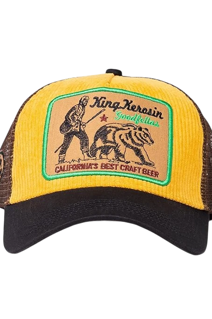 KING KEROSIN TRUCKERCAP, GOODFELLAS CORD