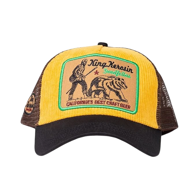 KING KEROSIN TRUCKERCAP, GOODFELLAS CORD