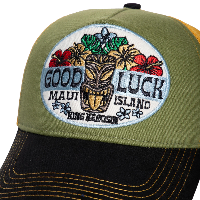 Good Luck, black/green/lemon