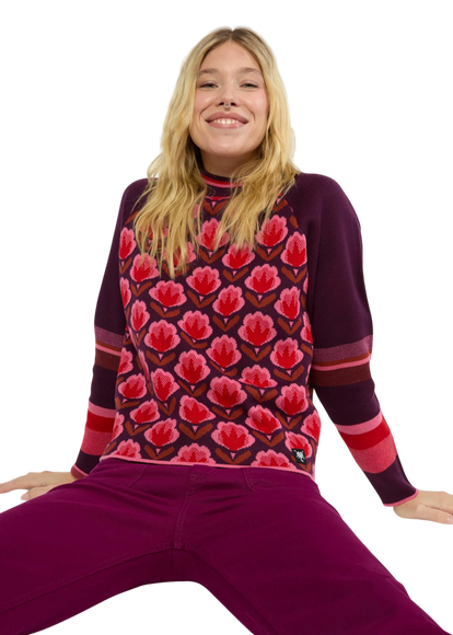 Cold Day Warm Heart hot wave flower