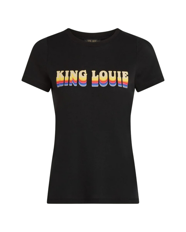 Logo Tee Placement Print", black