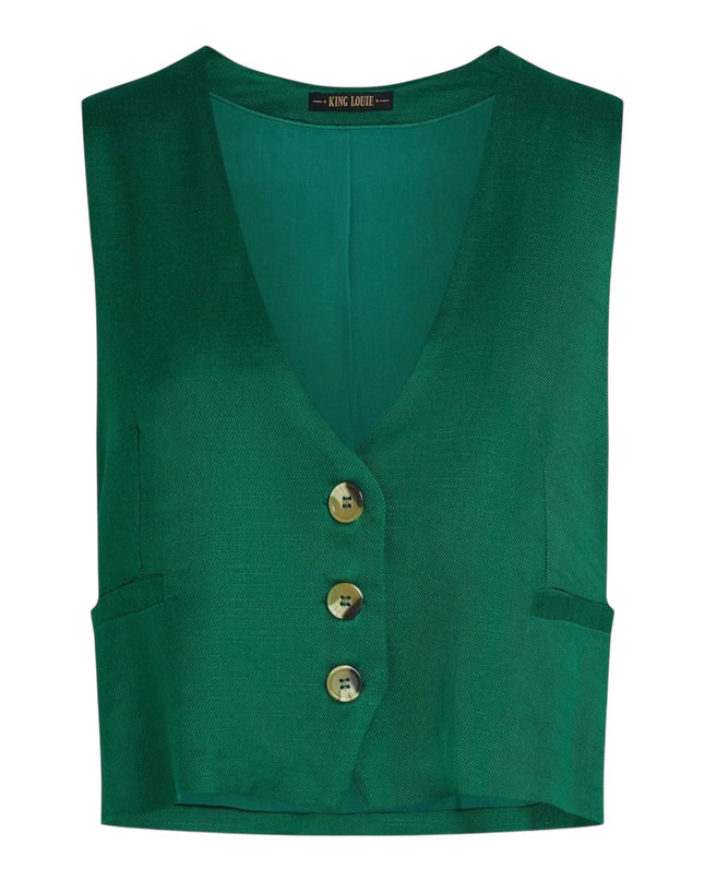 Cissy Gilet Cameron, nile green