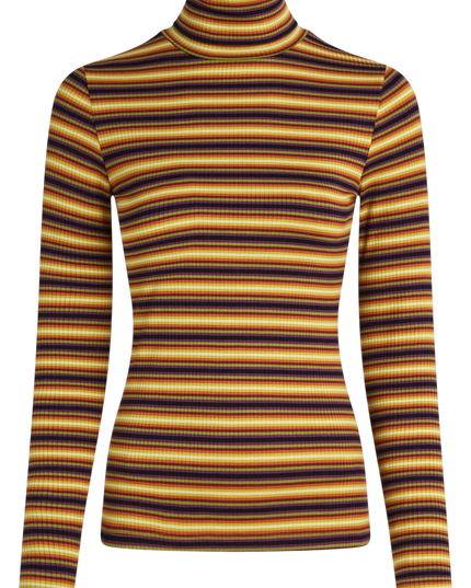 Rollneck Top Eira Stripe multi color
