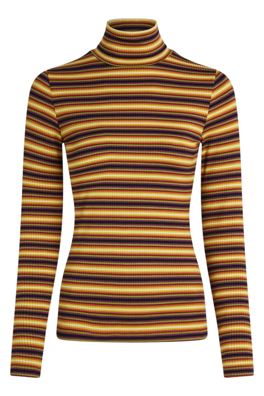 Rollneck Top Eira Stripe multi color