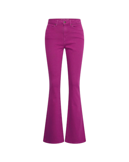 Dora flared leg, berry