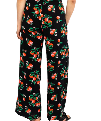 BLUTSGESCHWISTER PANTALÓN BREEZY PALAZZO, NARANJAL