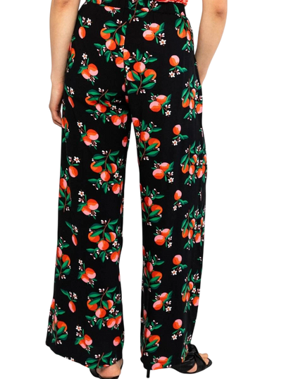 BLUTSGESCHWISTER broek Breezy palazzo, orange grove