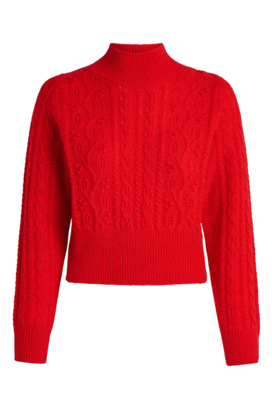 Nilde Top Leon fiery red