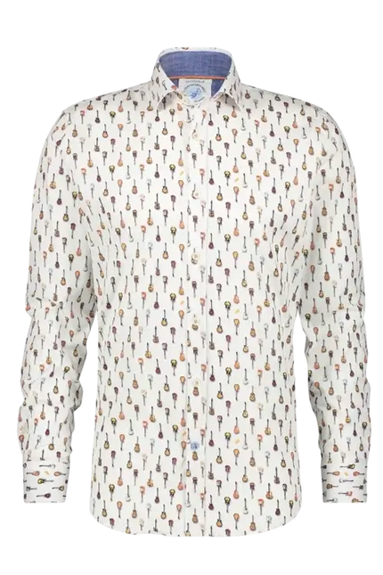 A FISH NAMED FRED Blouse GUITARS F CLASSIC