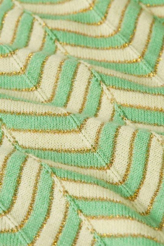 Yoke top Hoops, cream