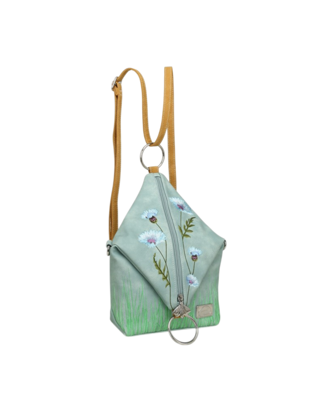 Wildflower crosbody/backpack, l. blue