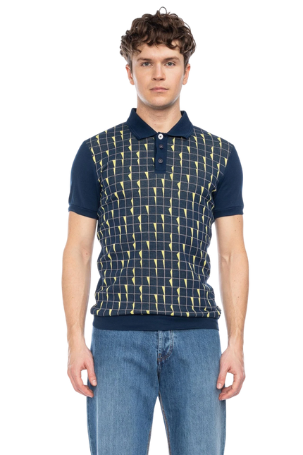 ATO BERLIN POLO ENZIO, DONKERBLAUW