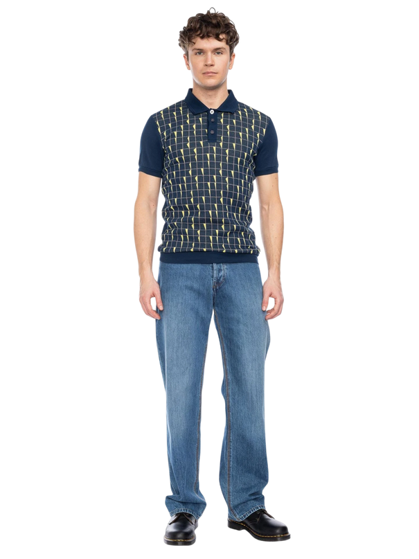 ATO BERLIN POLO ENZIO, DONKERBLAUW