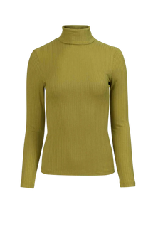 LALAMOUR RUBY TOP JERSEY RIB, GOLDEN CYPRESS