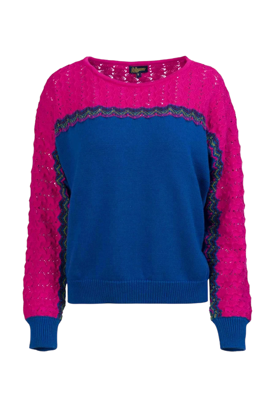 LALAMOUR SWEATER CHARLOTTE KNITWEAR, COLORBLOCK