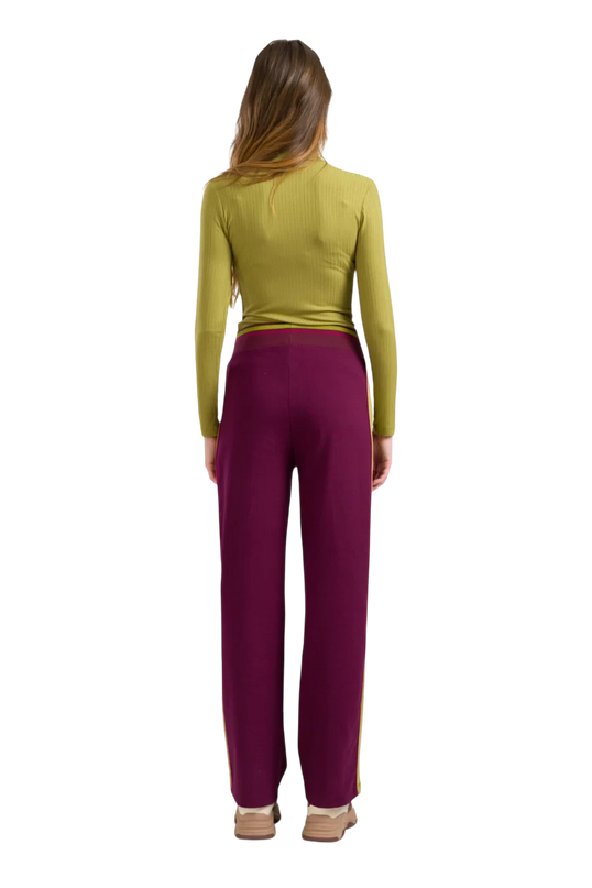 LALAMOUR FLORENCE TROUSERS PUNTA DI ROMA, FIG