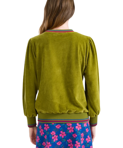 SWETER LALAMOUR JUICE Z WELURU, TORFOWIEC