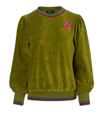 SWETER LALAMOUR JUICE Z WELURU, TORFOWIEC