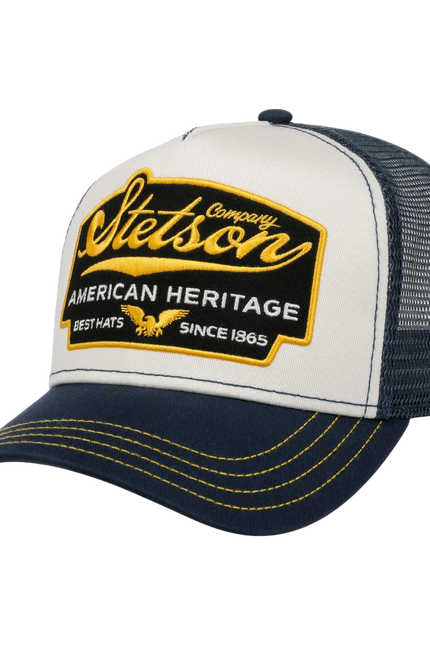 STETSON TRUCKERCAP AMERICAN HERITAGE SINCE 1865