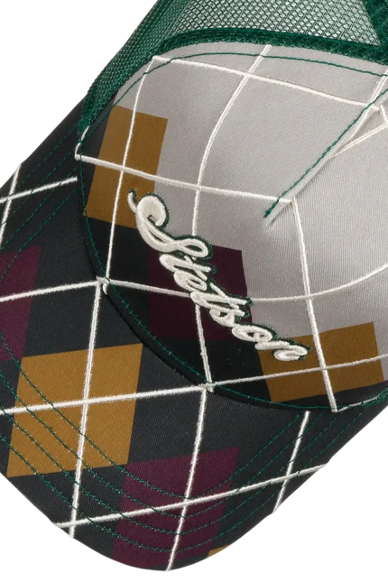 STETSON TRUCKERCAP ARGYLE