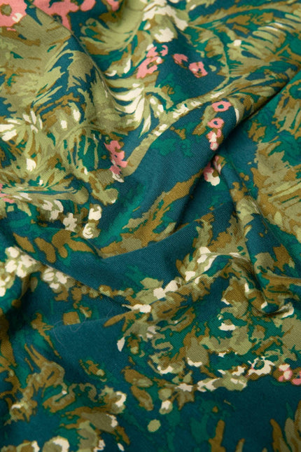 BLUTSGESCHWISTER SHALAL TRALAL SHAWL, NOBLE BRUSHSTROKES TAPESTRY