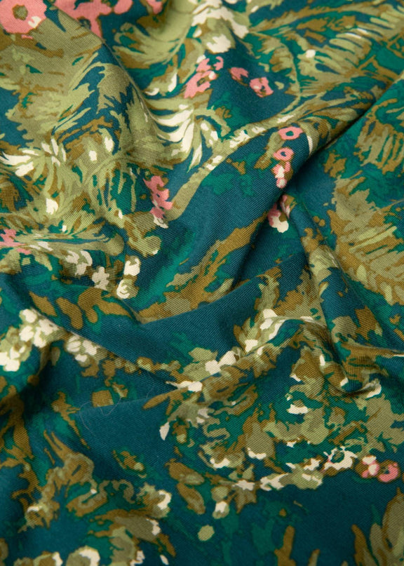 BLUTSGESCHWISTER SHALAL TRALAL SHAWL, NOBLE BRUSHSTROKES TAPESTRY