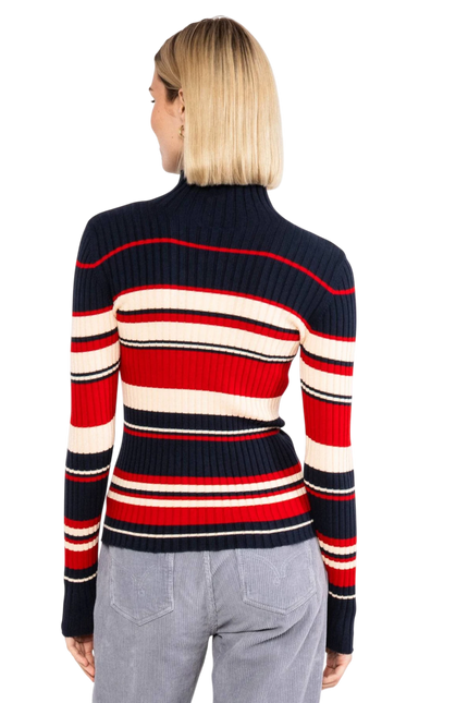BLUTSGESCHWISTER COLTRUI JAZZ & CHILL, VINTAGE VARSITY STRIPE