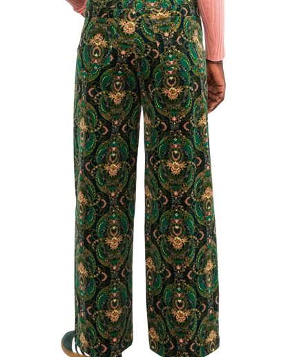 BLUTSGESCHWISTER HIGH WAIST RIBCORD BROEK MARLOTTE, ACADEMIA ROYALE