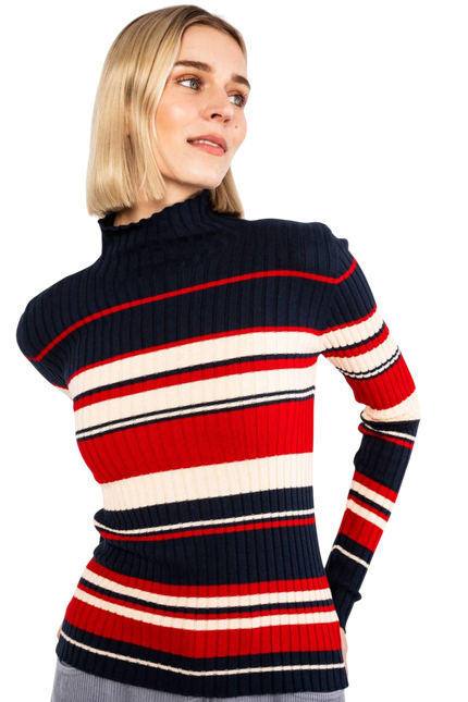 BLUTSGESCHWISTER COLTRUI JAZZ & CHILL, VINTAGE VARSITY STRIPE