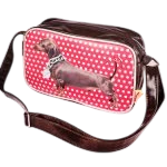 KUNSTBOER SMALL SHOULDERBAG, TECKEL