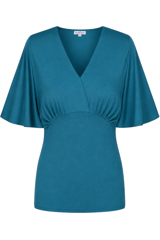 HEART TOP BETHANY BVS W10 Petrol