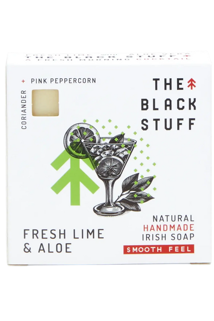 THE BLACK STUFF FRESH LIME AND ALOE natuurlijke zeep
