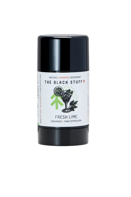 THE BLACK STUFF FRESH LIME DEO