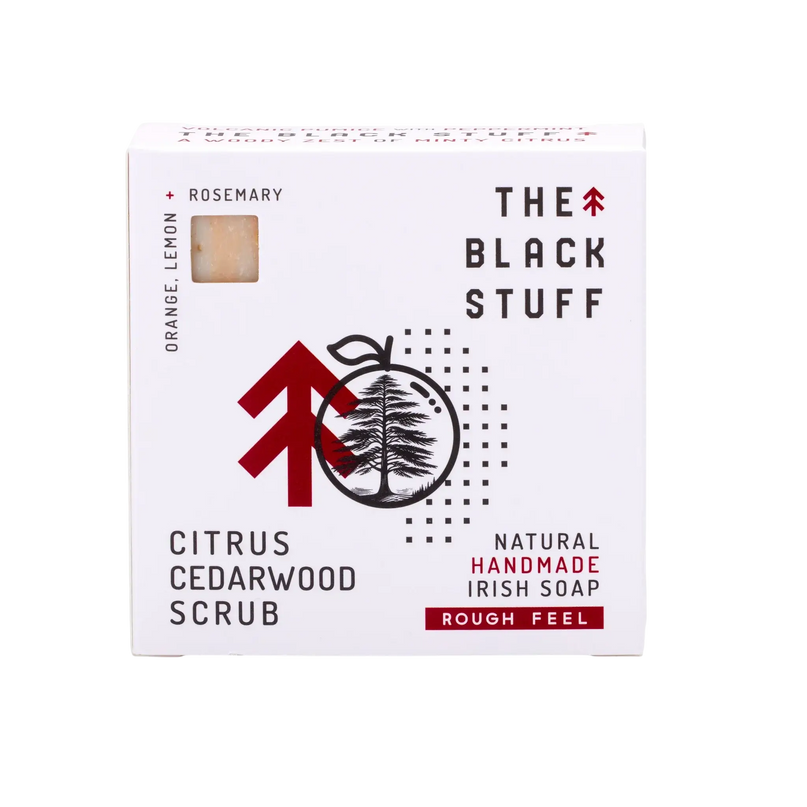 THE BLACK STUFF SAPONE SCRUB CEDRO AGRUMI
