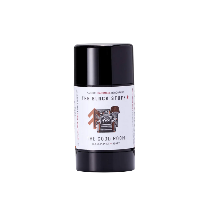 THE BLACK STUFF DEO THE GOOD ROOM