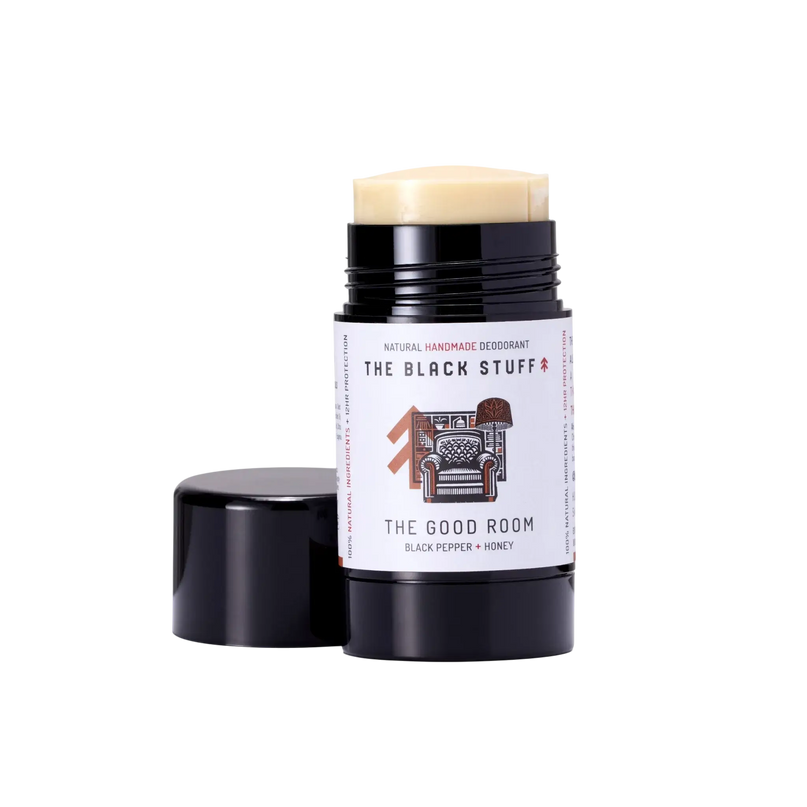 THE BLACK STUFF DEO THE GOOD ROOM