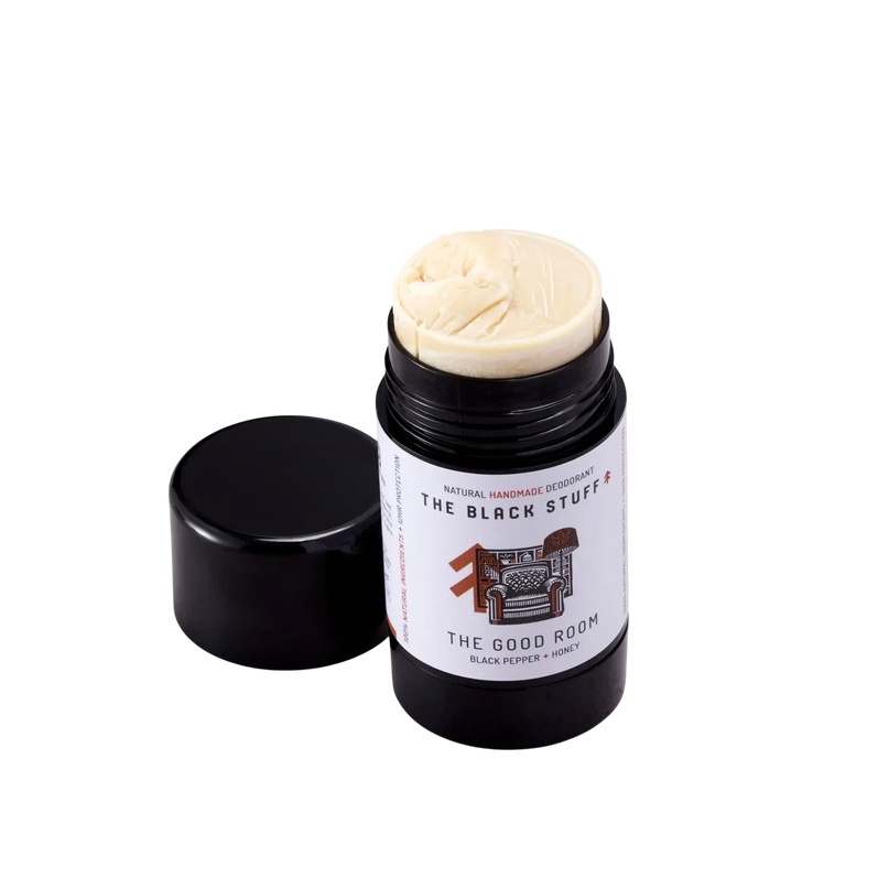 THE BLACK STUFF DEO THE GOOD ROOM