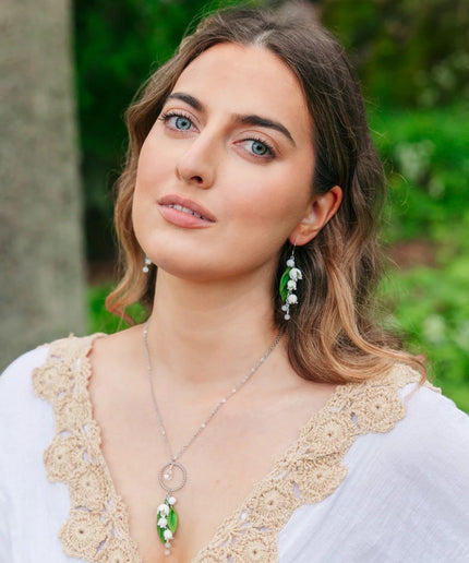KOLCZYKI DAUGHTER OF THE NORTH LILY OF THE VALLEY, ŚREDNIE