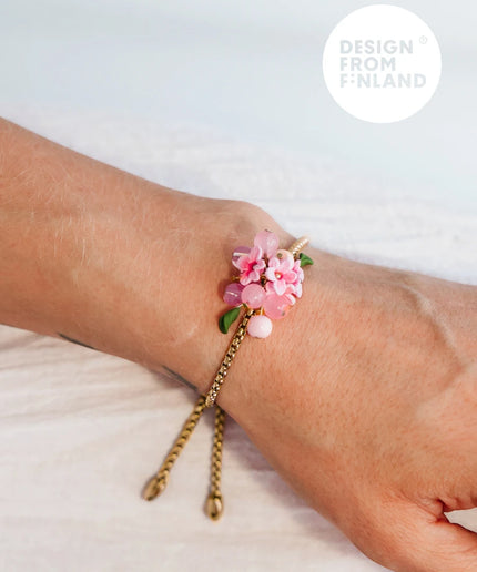 DOTTERBLOM ARMBAND, 18K GULDFÖRPLÄTTERAD