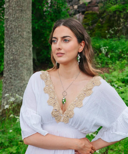 KOLCZYKI DAUGHTER OF THE NORTH LILY OF THE VALLEY, ŚREDNIE