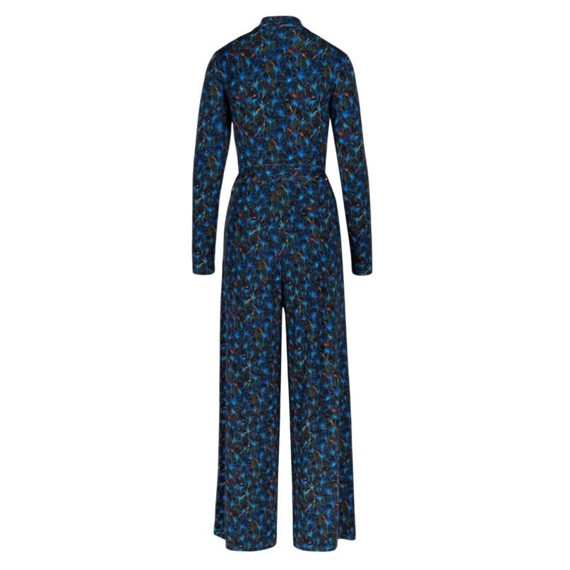 Diana Leafpattern Blue