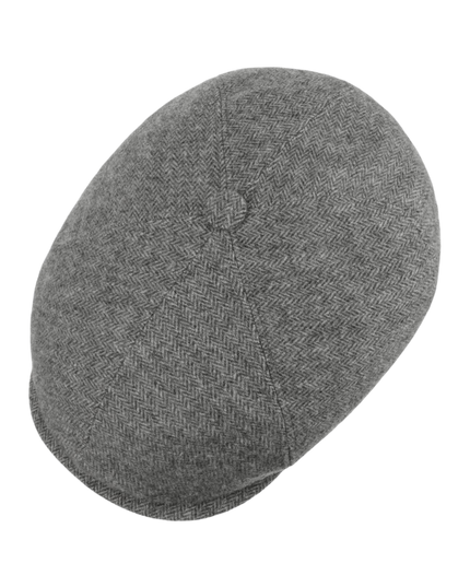 DICKVALE HERRINGBONE FLAT CAP