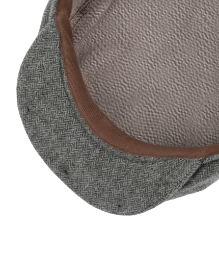 DICKVALE HERRINGBONE FLAT CAP