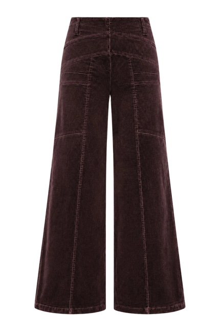 HEART RIBBROEK TRIANGLE, PAARS/ AUBERGINE