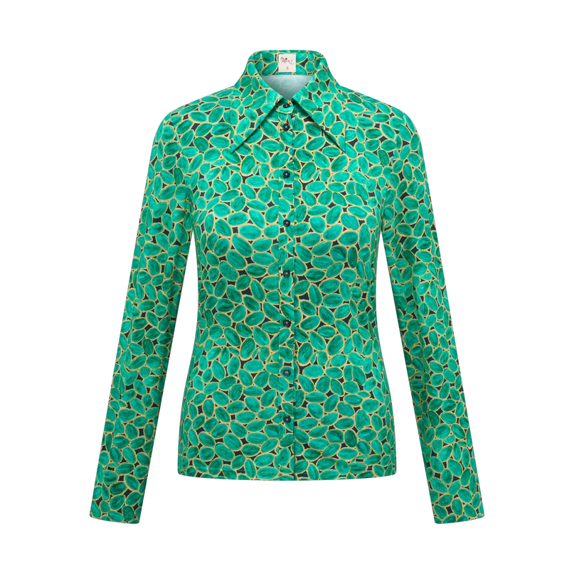 HEART BLOUSE MIMAS, GROEN