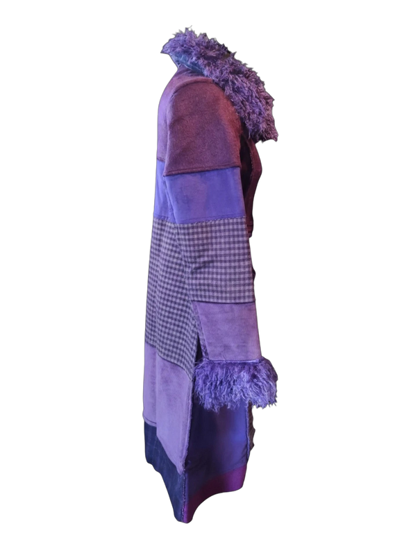 HEART WINTERJAS NOVA ZEMBLA, PATCHWORK PURPLE