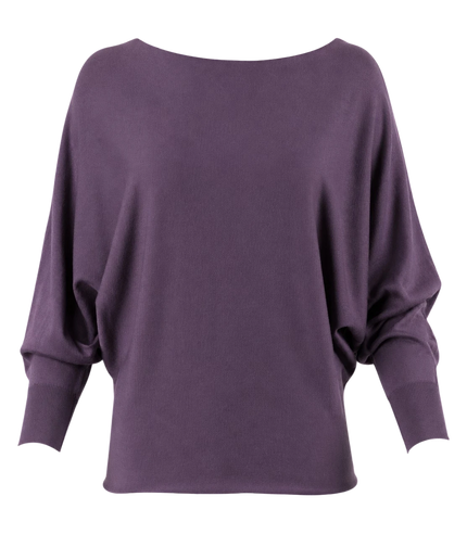 BLUZA BEZ RĘKAWÓW HEART GARDA, ŚLIWKOWA